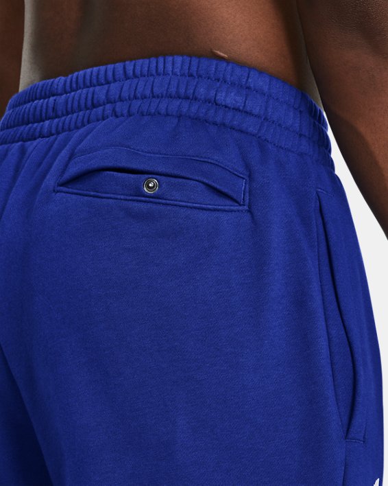 Pantalon de jogging UA Rival Fleece Graphic pour homme, Blue, pdpMainDesktop image number 3